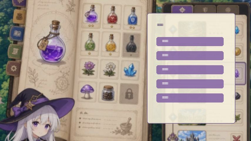 魔女秘药 剧情互动 预览图 5