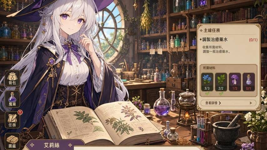 魔女秘药 操作界面 画面 6