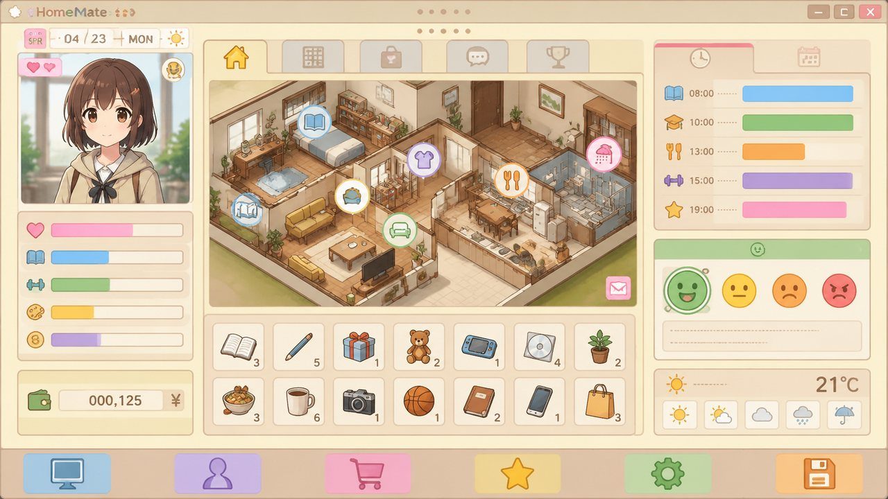 御宅伴侣 剧情互动 资料图 8