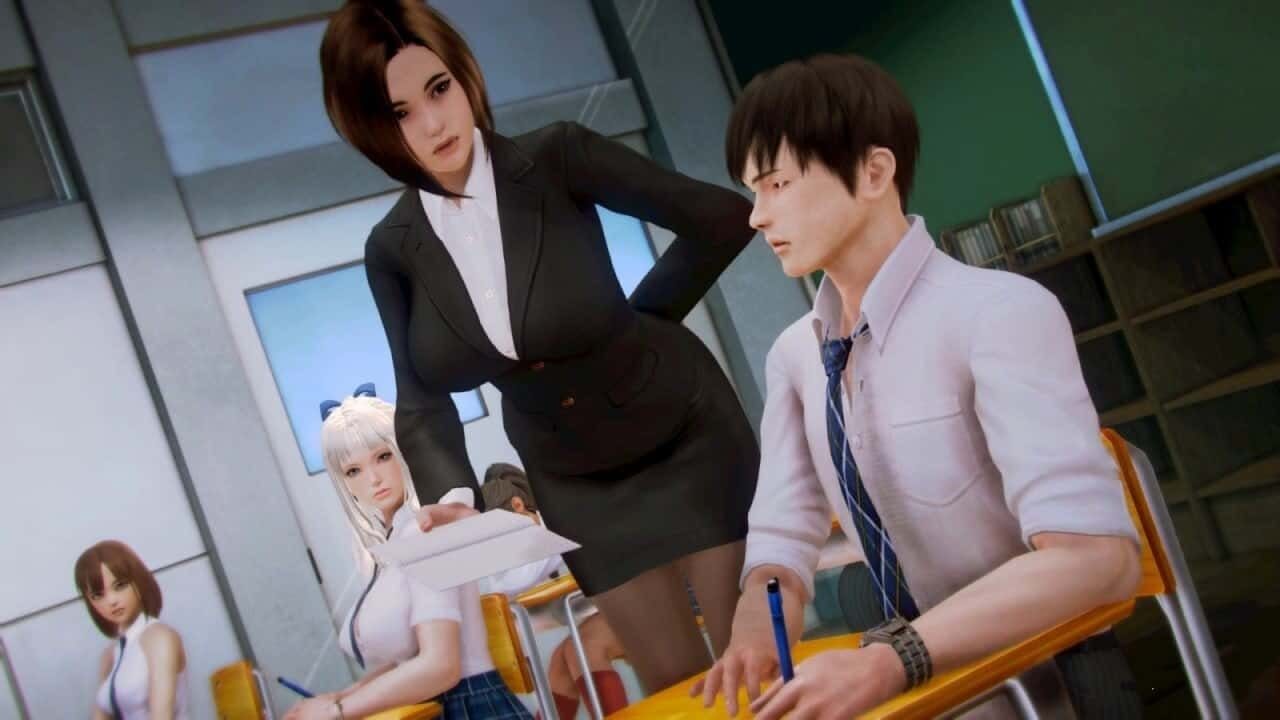 二次元老婆学院_Waifu Academy 角色养成 场景图 2