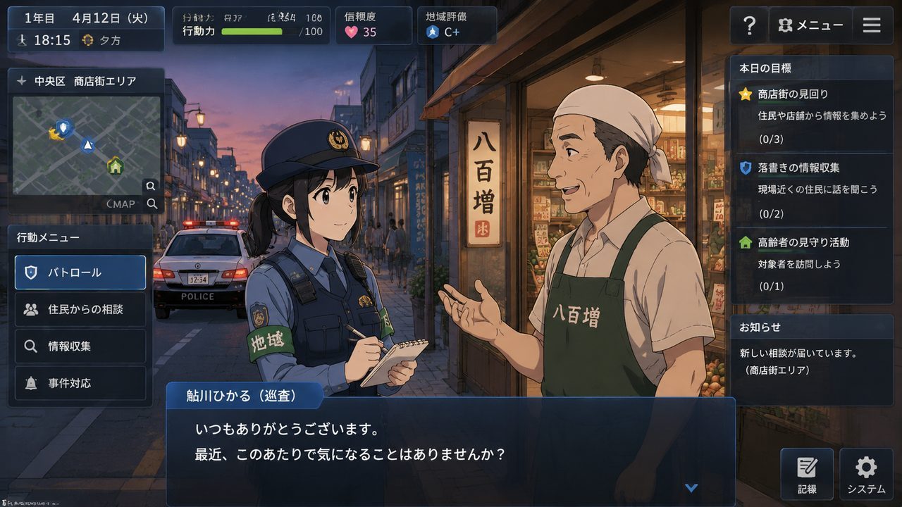 极道无赖EX 女警鮎川光 主线事件 场景图 1
