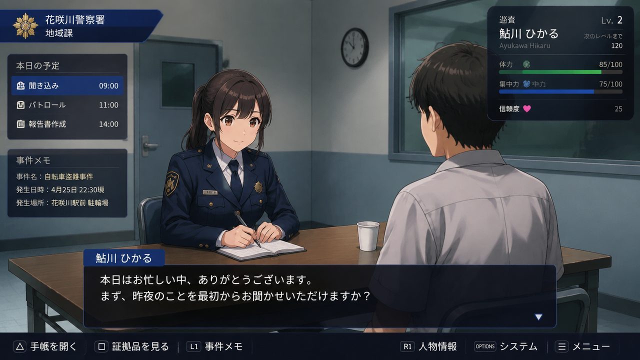 极道无赖EX 女警鮎川光 故事片段 画面 5