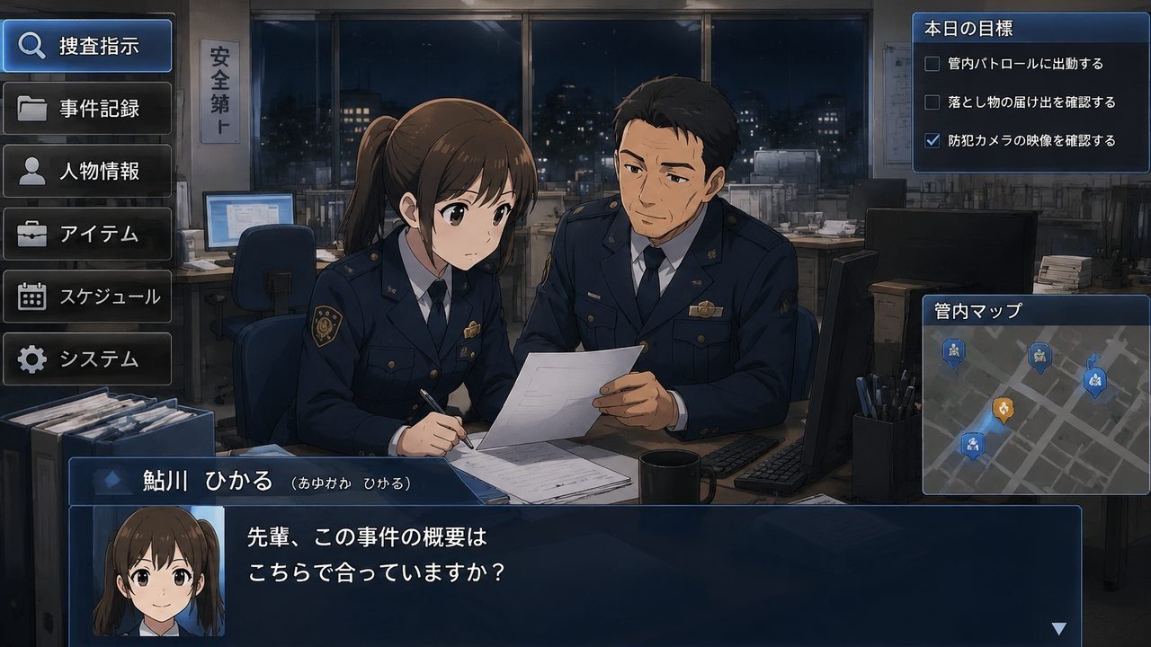 极道无赖EX 女警鮎川光 角色养成 演示图 7