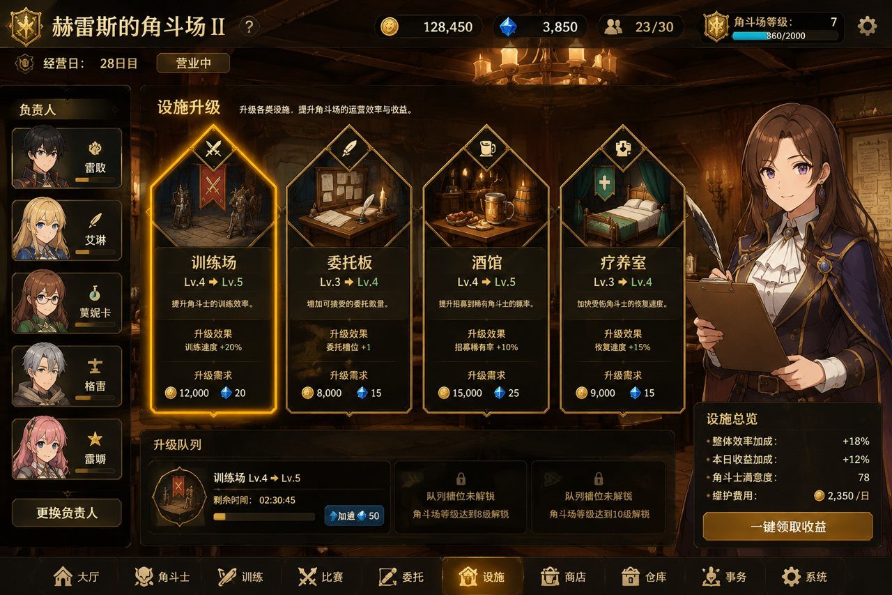 赫雷斯的角斗场Ⅱ 支线内容 画面 8