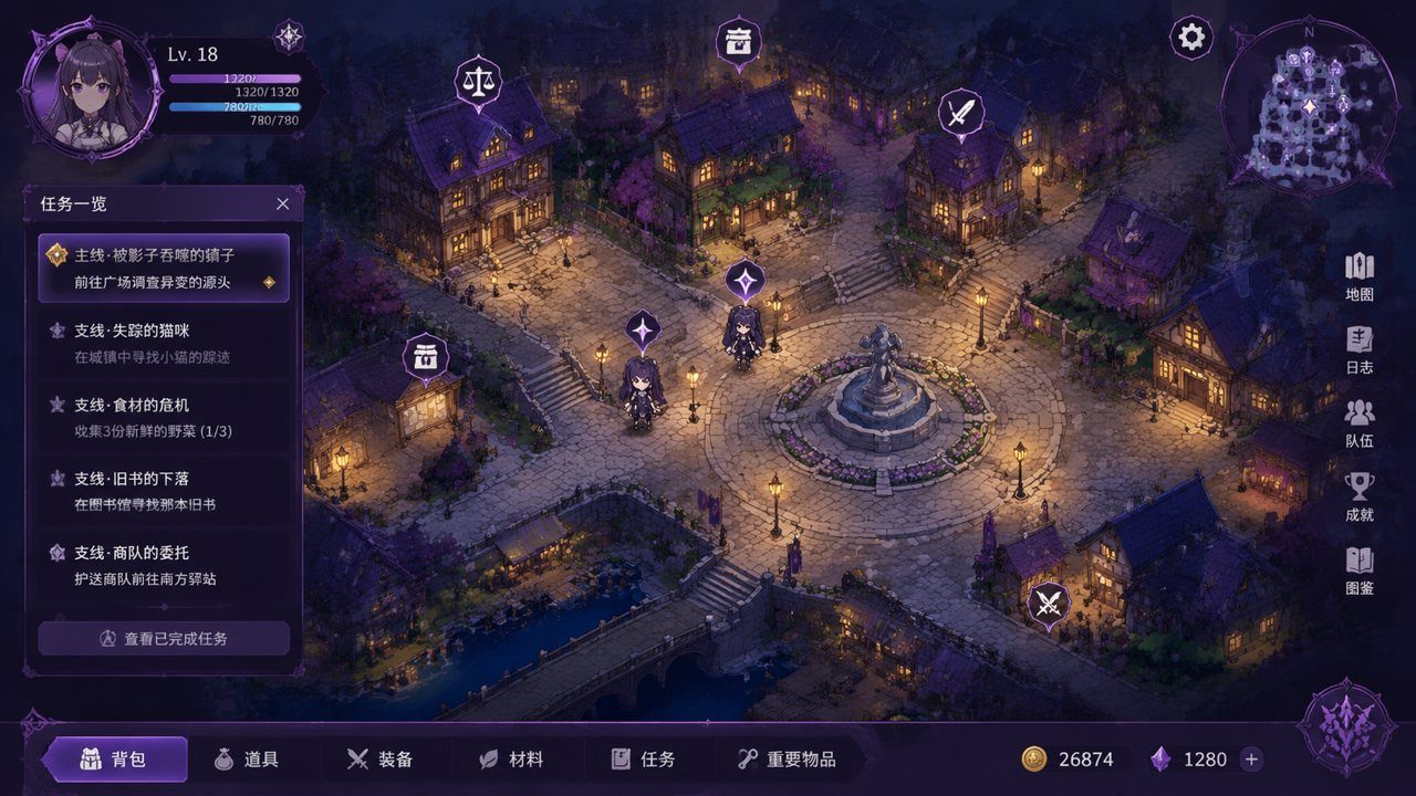 光与影的二重身 主线事件 玩法截图 2