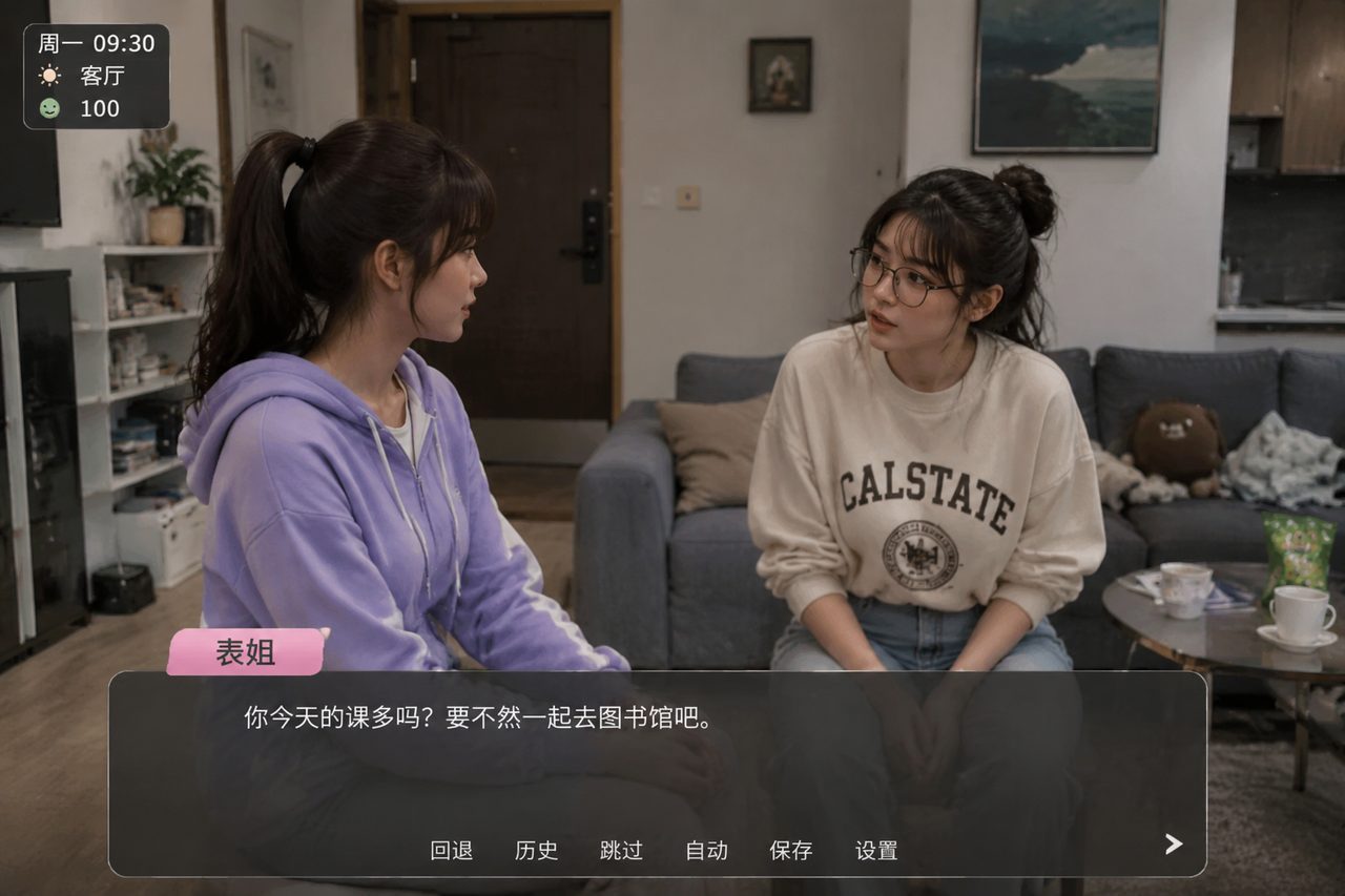 我的可爱表姐 存档管理 画面 5