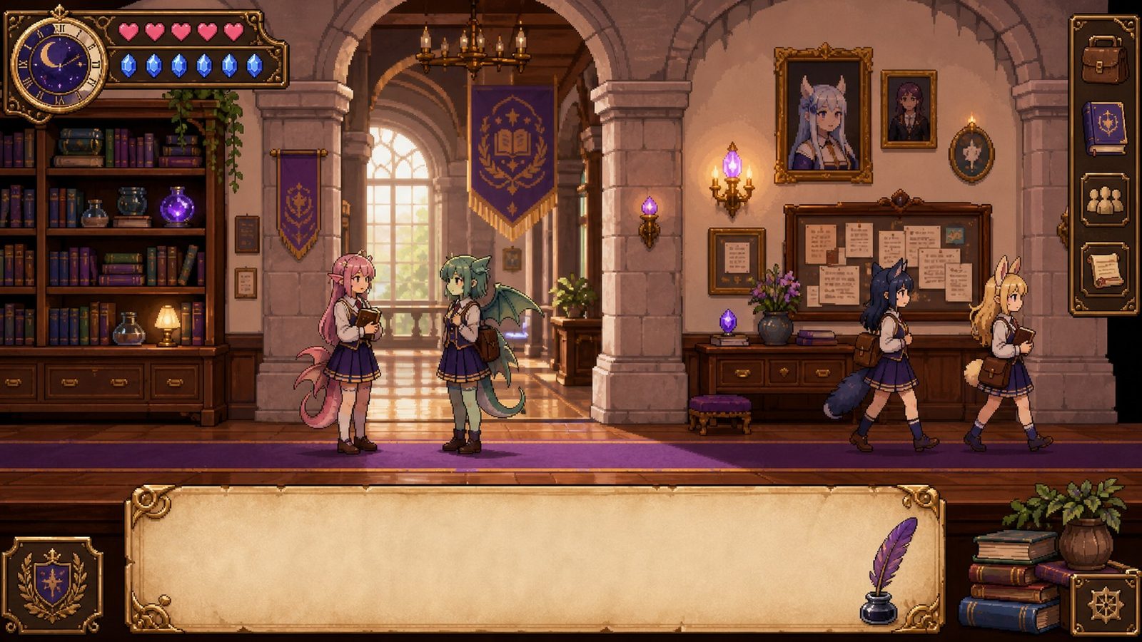 魔法兽娘学院MagicalMonster 多端适配 画面 3
