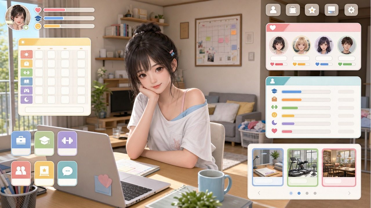 能干的后辈小葵酱 家务互动 玩法截图 1